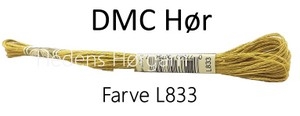 DMC hør farve 833 gylden